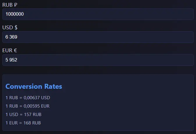 Currency Calculator