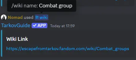 URL de la wiki