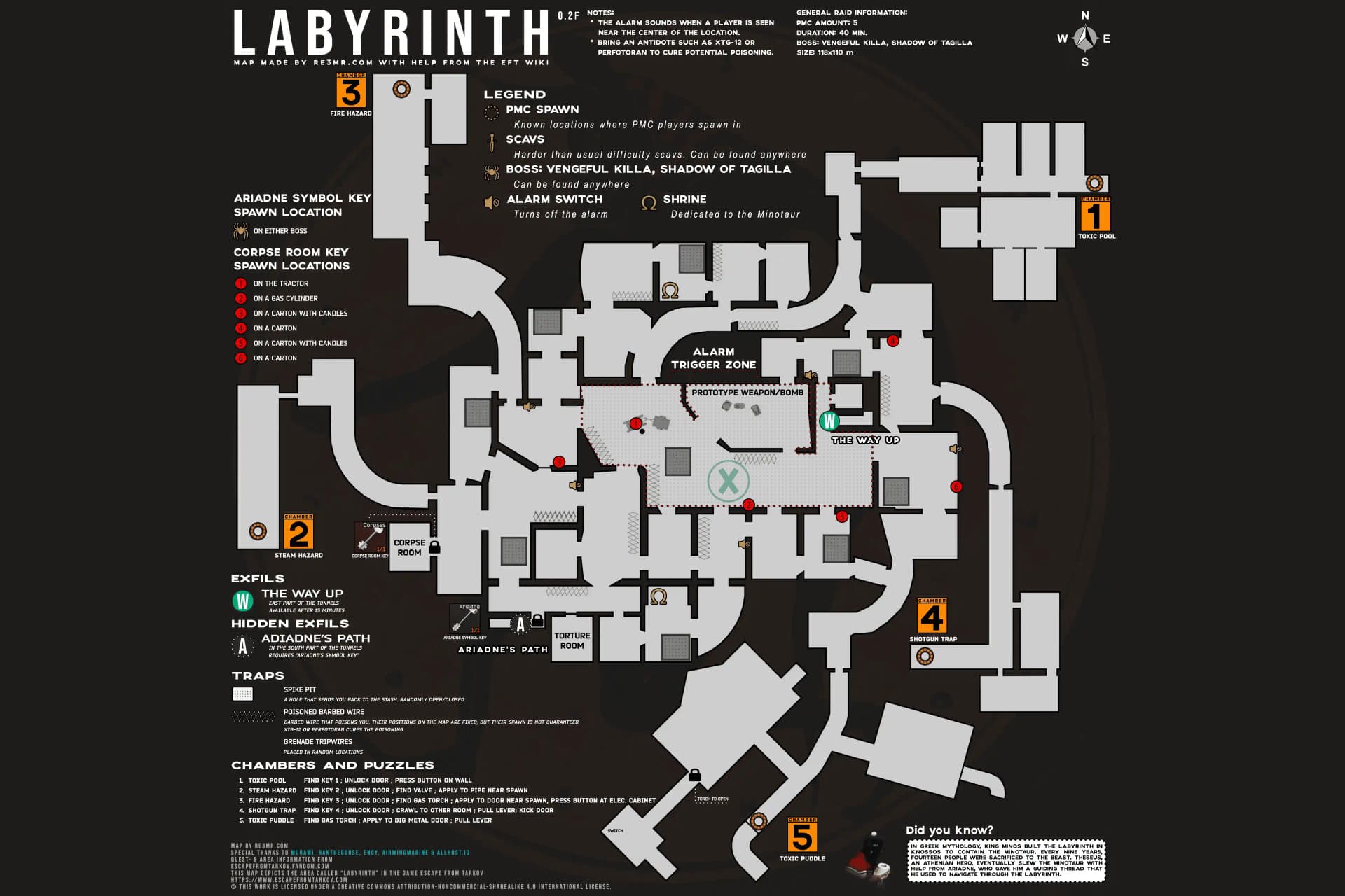 Streets of Tarkov Map