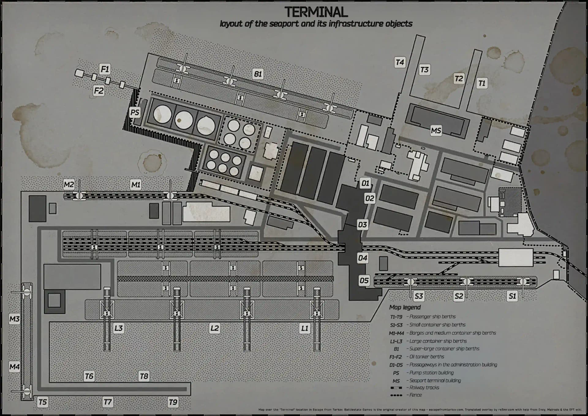 Terminal Map