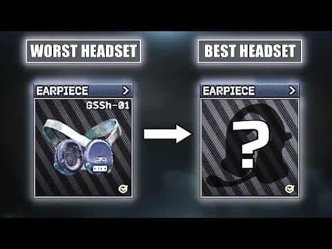 NEW Tarkov Headset COMPARISON 2.0 (Testing EVERY Headset)